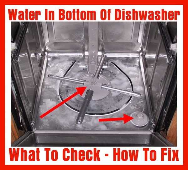 Как удалить воду из поддона посудомоечной машины bosch