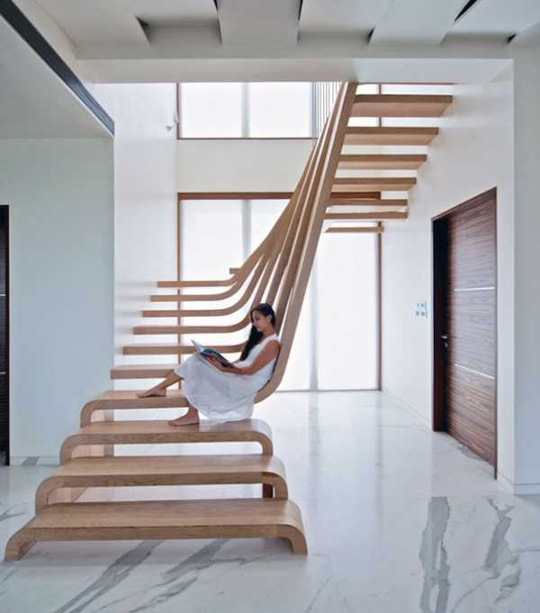 Красивые лестницы в доме на второй этаж фото