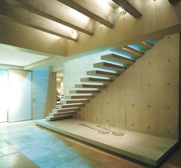 Оптимальный угол наклона лестницы на второй этаж в частном доме